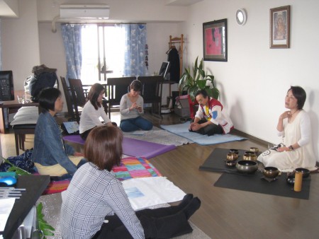 シンギングボウルコンサート直前5/18